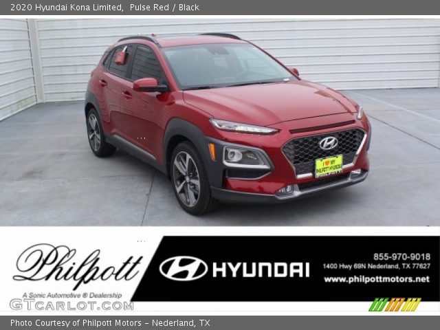 2020 Hyundai Kona Limited in Pulse Red
