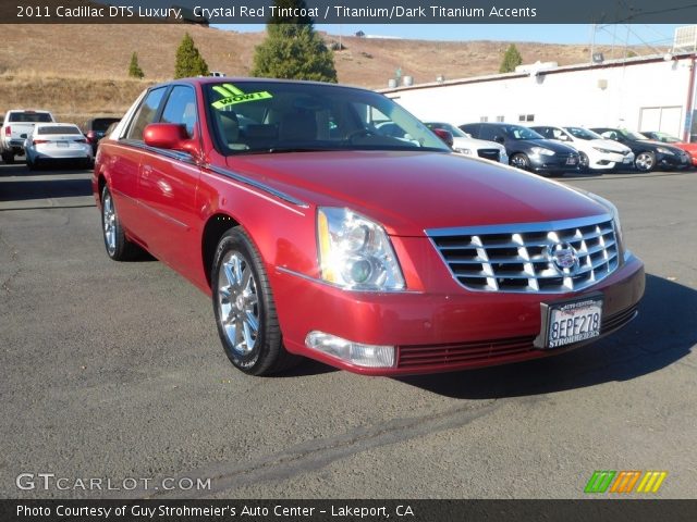 2011 Cadillac DTS Luxury in Crystal Red Tintcoat