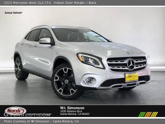 2020 Mercedes-Benz GLA 250 in Iridium Silver Metallic
