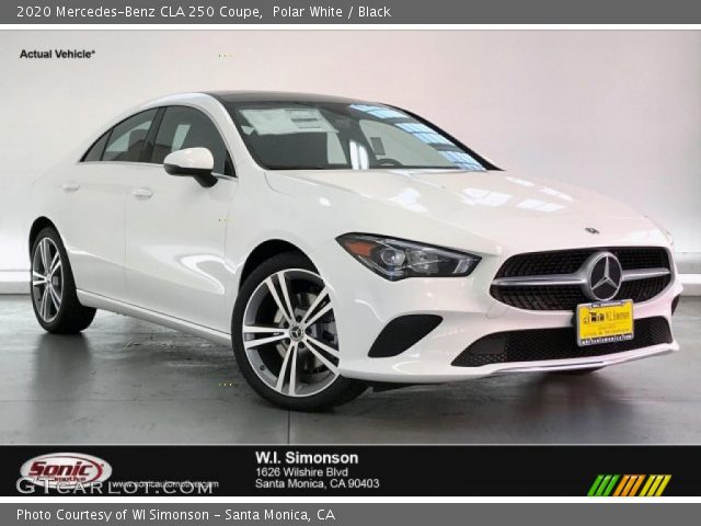 2020 Mercedes-Benz CLA 250 Coupe in Polar White