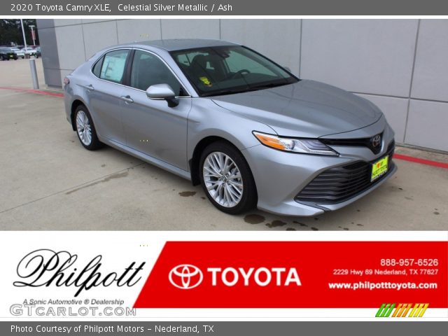 2020 Toyota Camry XLE in Celestial Silver Metallic