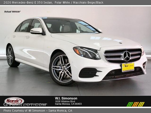 2020 Mercedes-Benz E 350 Sedan in Polar White