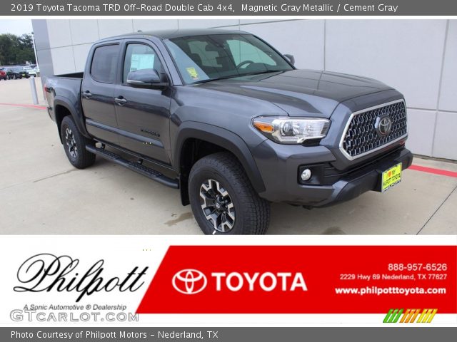 2019 Toyota Tacoma TRD Off-Road Double Cab 4x4 in Magnetic Gray Metallic