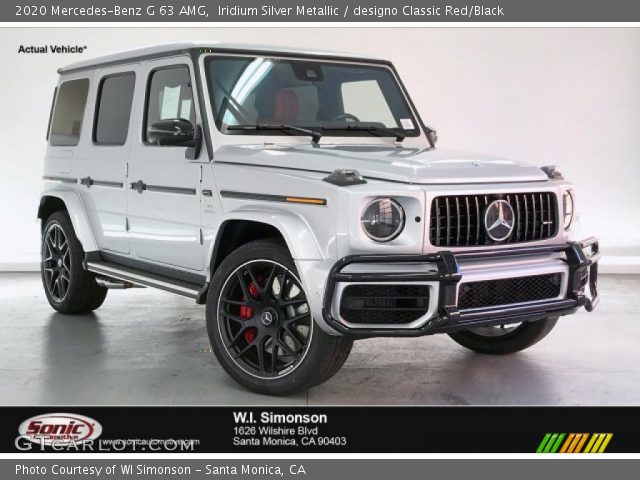 2020 Mercedes-Benz G 63 AMG in Iridium Silver Metallic