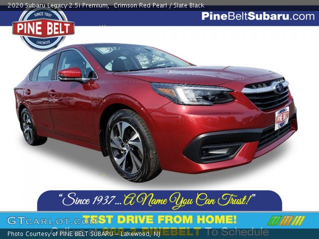 2020 Subaru Legacy 2.5i Premium in Crimson Red Pearl