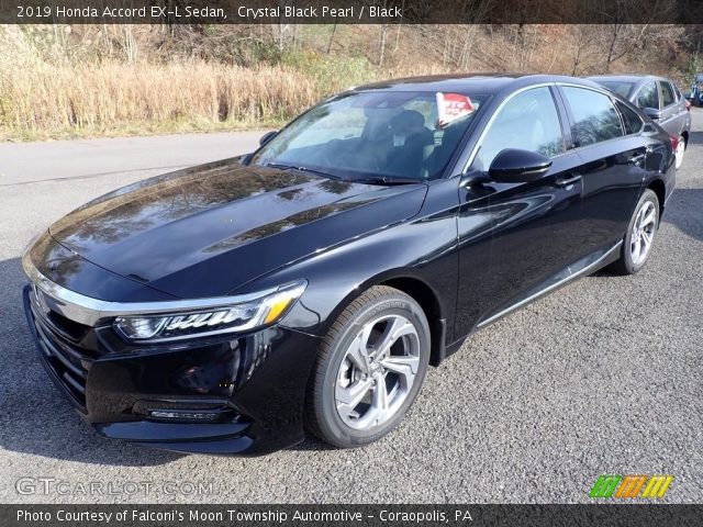 2019 Honda Accord EX-L Sedan in Crystal Black Pearl