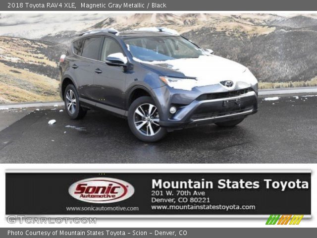 2018 Toyota RAV4 XLE in Magnetic Gray Metallic