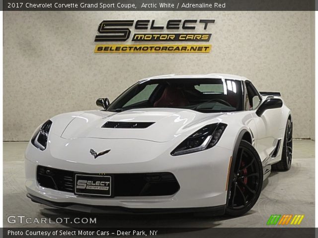 2017 Chevrolet Corvette Grand Sport Coupe in Arctic White