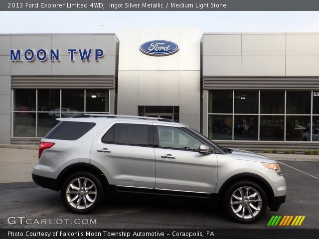2013 Ford Explorer Limited 4WD in Ingot Silver Metallic