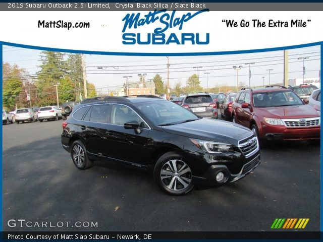 2019 Subaru Outback 2.5i Limited in Crystal Black Silica