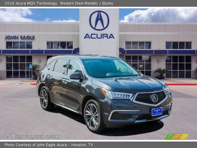 2019 Acura MDX Technology in Modern Steel Metallic