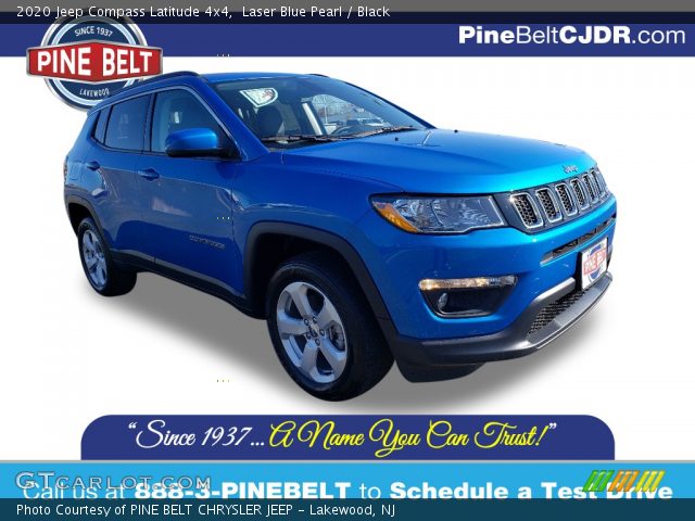 2020 Jeep Compass Latitude 4x4 in Laser Blue Pearl