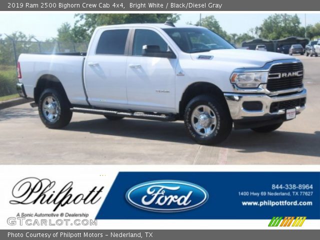 2019 Ram 2500 Bighorn Crew Cab 4x4 in Bright White