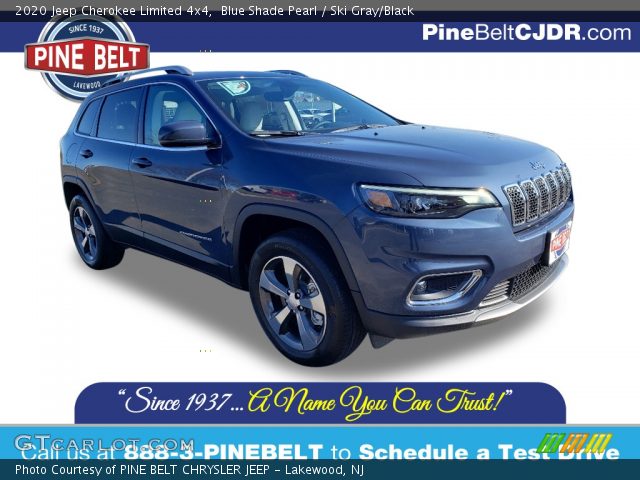 2020 Jeep Cherokee Limited 4x4 in Blue Shade Pearl