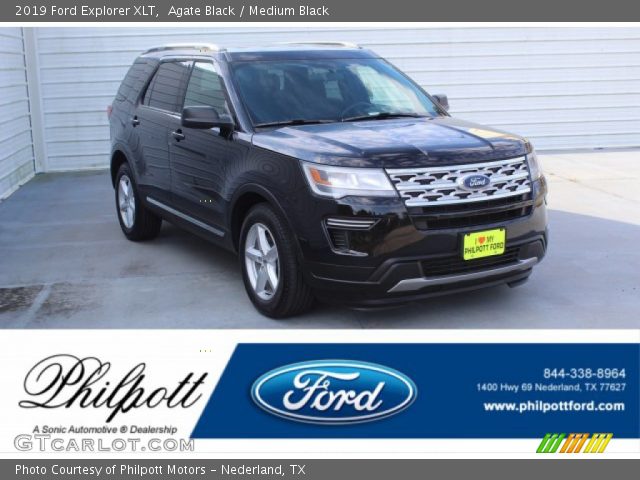 2019 Ford Explorer XLT in Agate Black