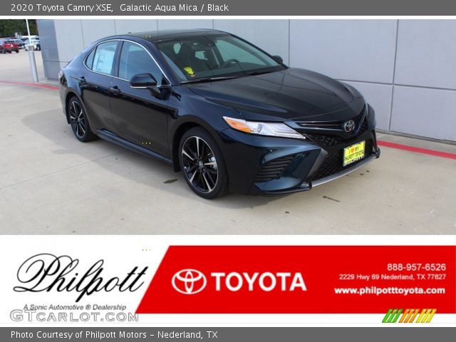 2020 Toyota Camry XSE in Galactic Aqua Mica