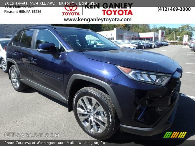 2019 Toyota RAV4 XLE AWD in Blueprint