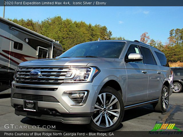 2020 Ford Expedition Limited Max 4x4 in Iconic Silver