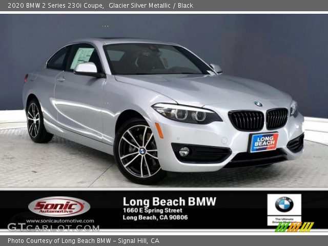 2020 BMW 2 Series 230i Coupe in Glacier Silver Metallic