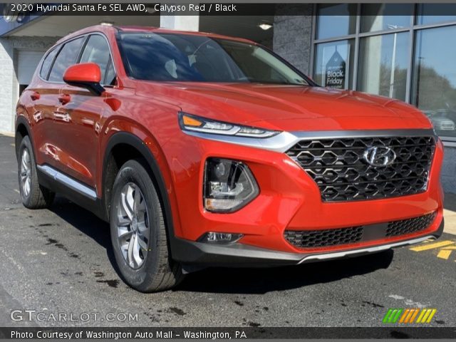2020 Hyundai Santa Fe SEL AWD in Calypso Red