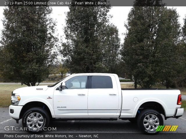 2019 Ram 2500 Limited Crew Cab 4x4 in Pearl White
