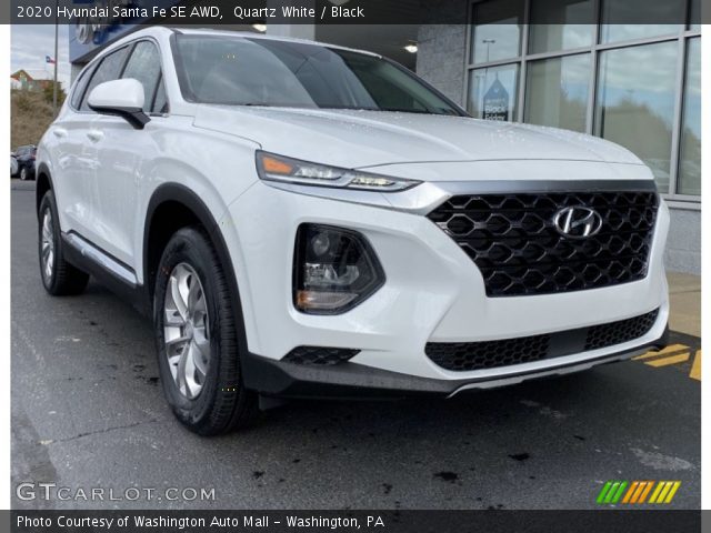 2020 Hyundai Santa Fe SE AWD in Quartz White