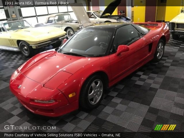 1991 Acura NSX  in Formula Red