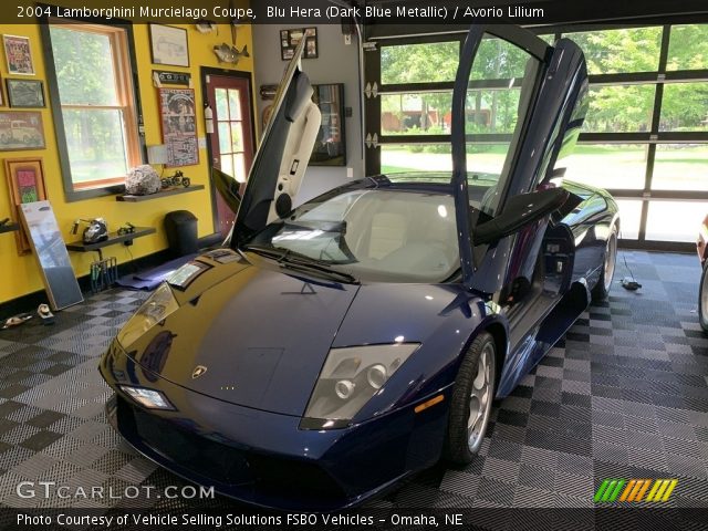 2004 Lamborghini Murcielago Coupe in Blu Hera (Dark Blue Metallic)