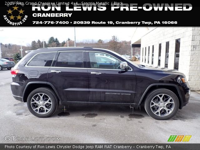 2019 Jeep Grand Cherokee Limited 4x4 in Sangria Metallic
