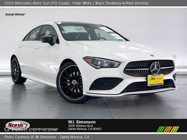 2020 Mercedes-Benz CLA 250 Coupe in Polar White