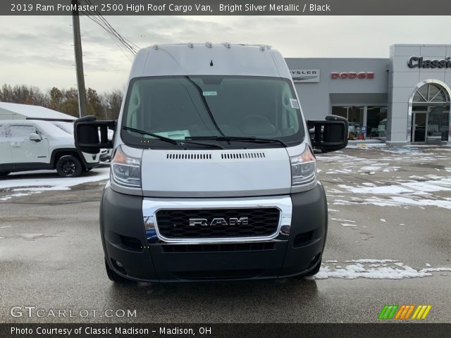 2019 Ram ProMaster 2500 High Roof Cargo Van in Bright Silver Metallic