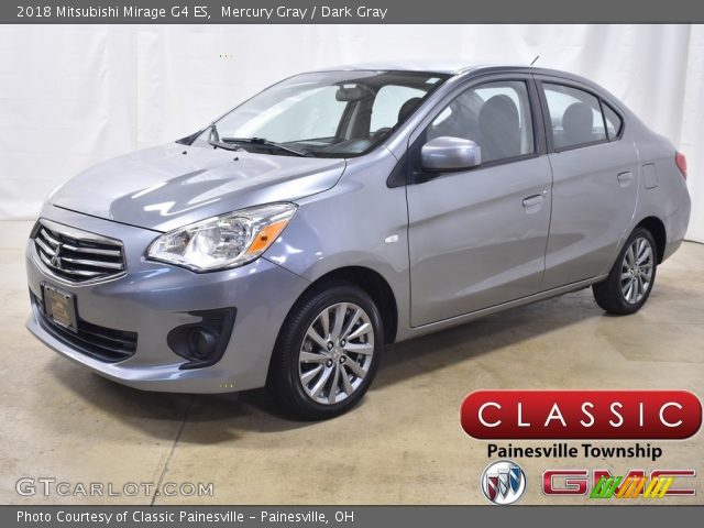 2018 Mitsubishi Mirage G4 ES in Mercury Gray
