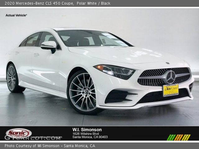 2020 Mercedes-Benz CLS 450 Coupe in Polar White