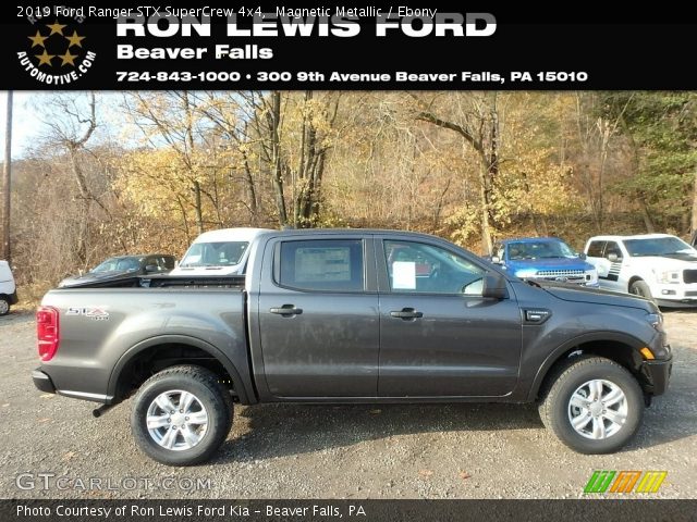 2019 Ford Ranger STX SuperCrew 4x4 in Magnetic Metallic