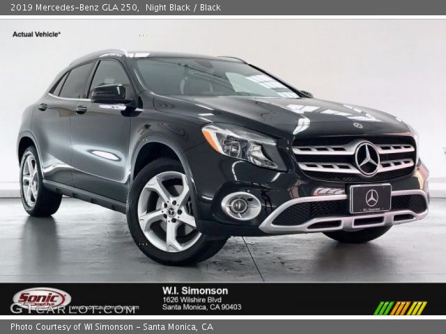2019 Mercedes-Benz GLA 250 in Night Black