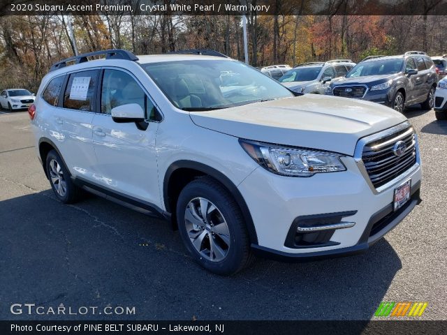 2020 Subaru Ascent Premium in Crystal White Pearl