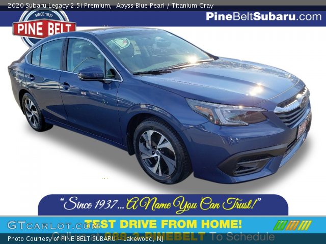 2020 Subaru Legacy 2.5i Premium in Abyss Blue Pearl