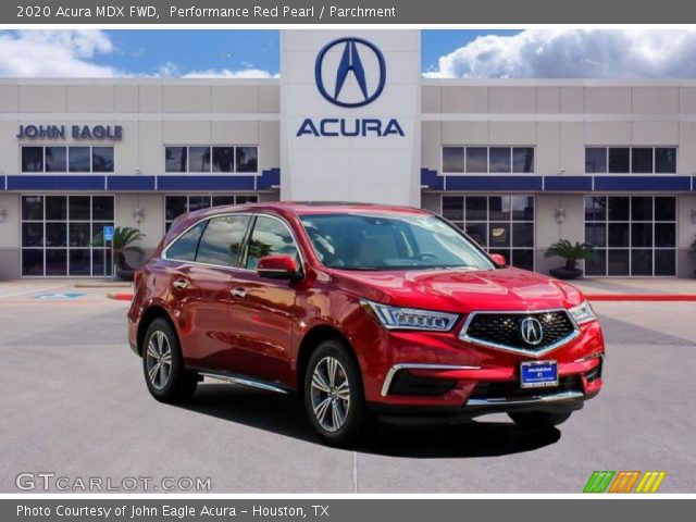 2020 Acura MDX FWD in Performance Red Pearl