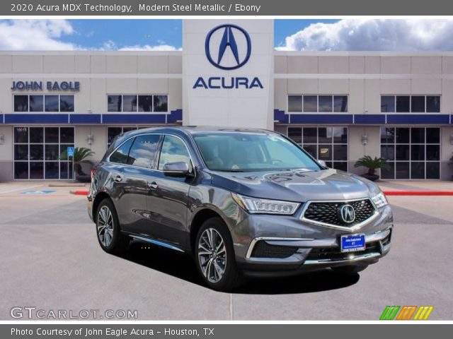 2020 Acura MDX Technology in Modern Steel Metallic