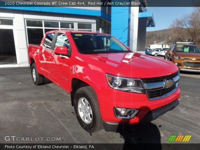 2020 Chevrolet Colorado WT Crew Cab 4x4 in Red Hot