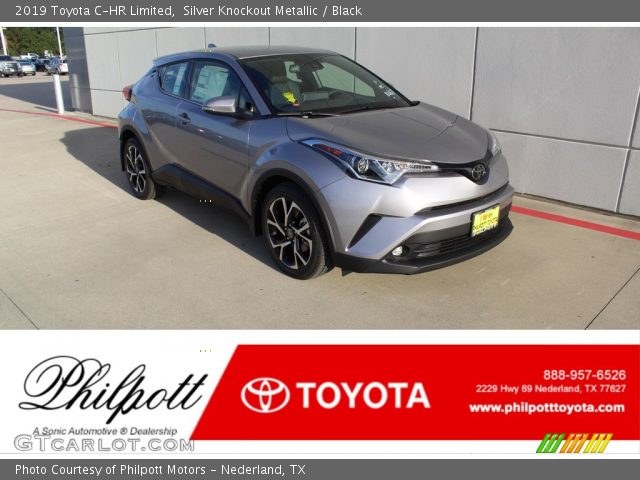 2019 Toyota C-HR Limited in Silver Knockout Metallic