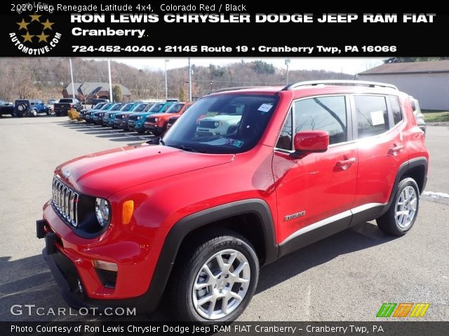 2020 Jeep Renegade Latitude 4x4 in Colorado Red