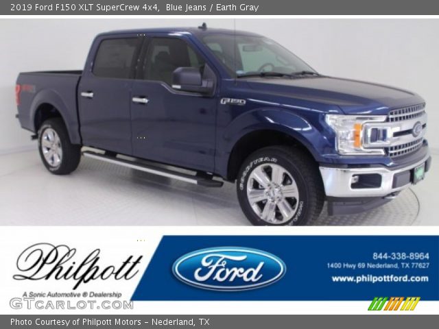 2019 Ford F150 XLT SuperCrew 4x4 in Blue Jeans