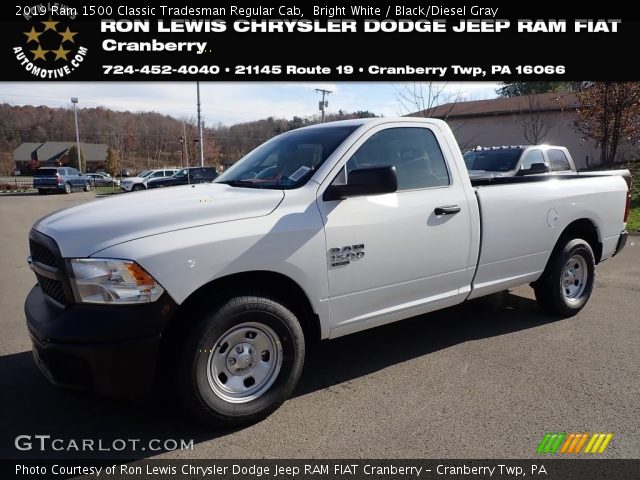 2019 Ram 1500 Classic Tradesman Regular Cab in Bright White