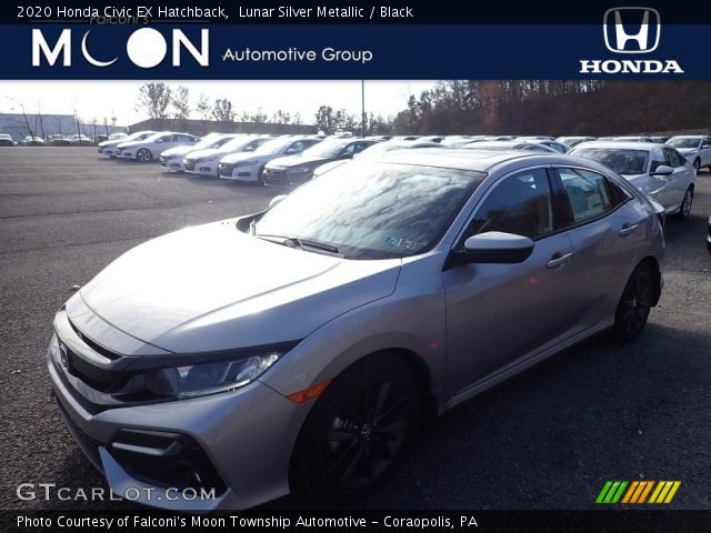 2020 Honda Civic EX Hatchback in Lunar Silver Metallic