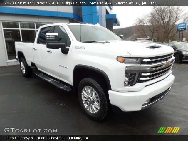 2020 Chevrolet Silverado 3500HD High Country Crew Cab 4x4 in Summit White