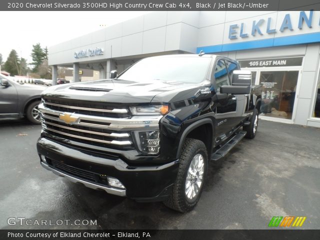 2020 Chevrolet Silverado 3500HD High Country Crew Cab 4x4 in Black