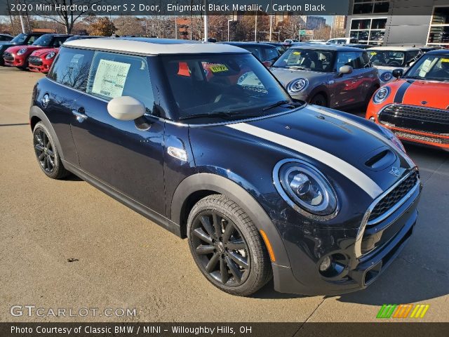 2020 Mini Hardtop Cooper S 2 Door in Enigmatic Black Metallic