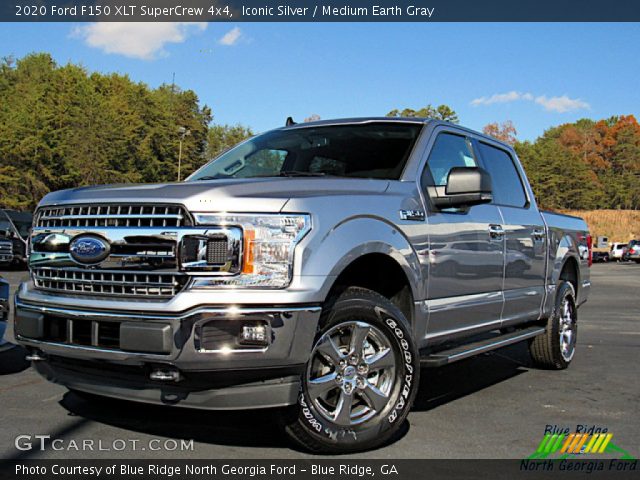 2020 Ford F150 XLT SuperCrew 4x4 in Iconic Silver