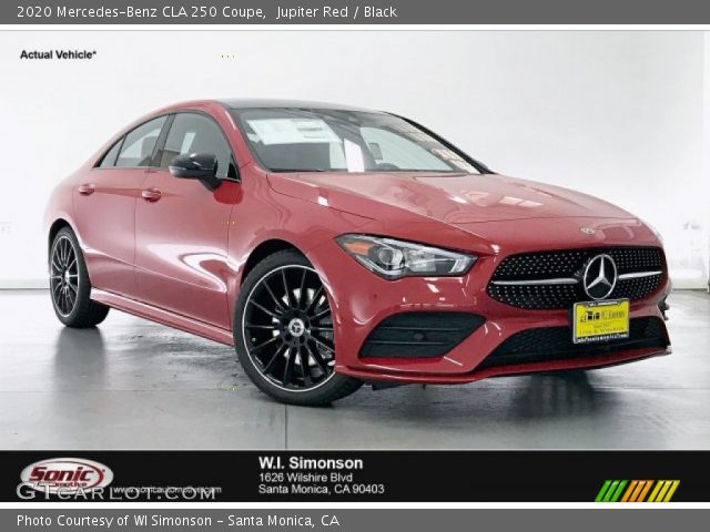 2020 Mercedes-Benz CLA 250 Coupe in Jupiter Red